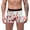 White, variant on Mens Boxer Briefs Valentine's Day Red Hearts Pattern Underwear Love Boxer Briefs For Men Purple XXXL