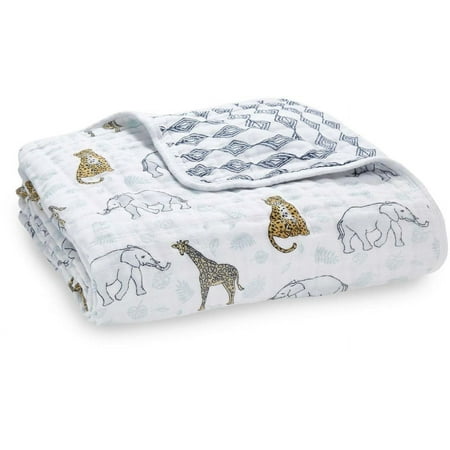 UPC: 0842332144379 | aden + anais classic dream blanket jungle – tropical