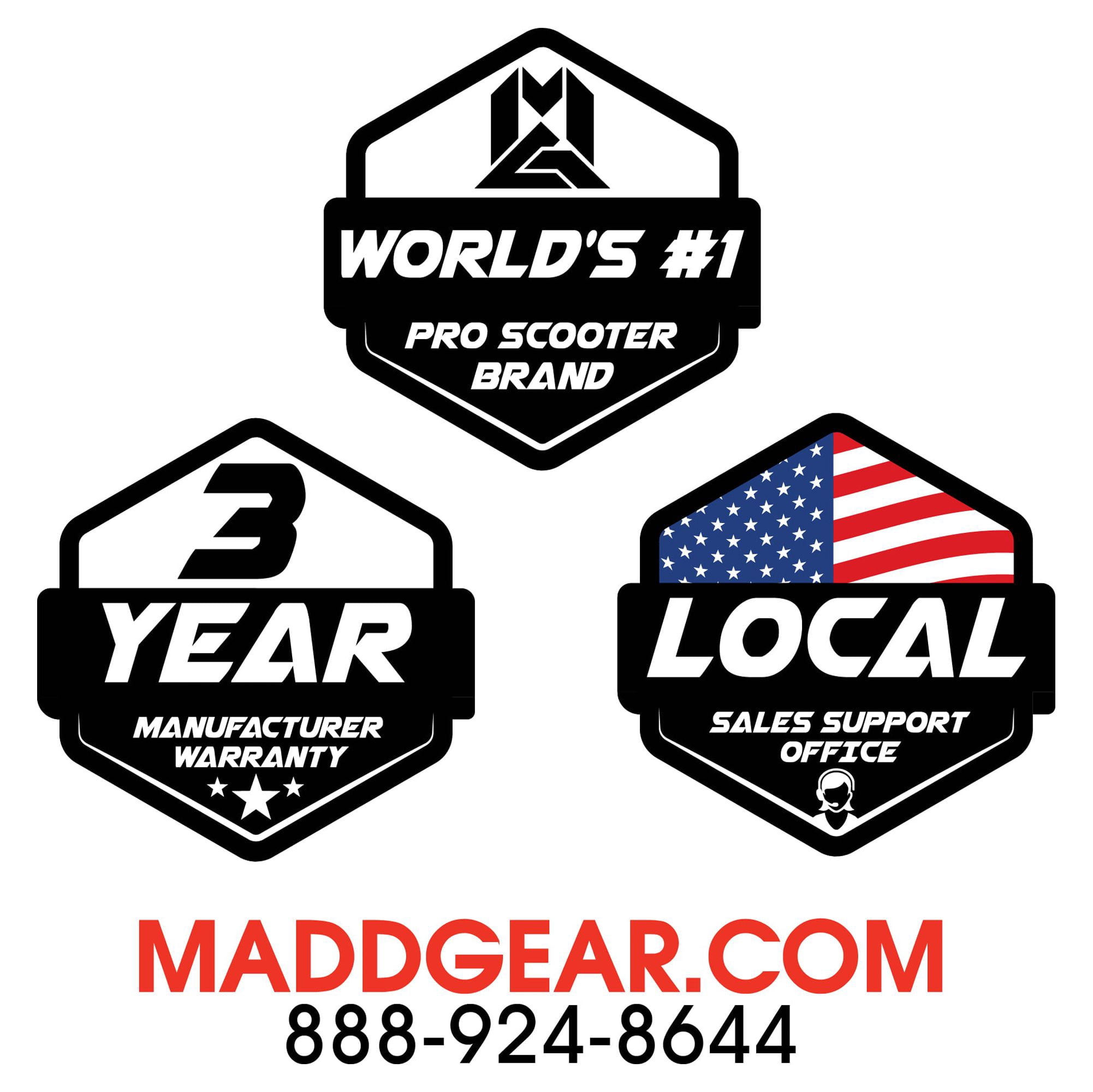 Madd Gear 36" Longboard Skateboard - Ocher - 62mm Wheels with ABEC 9 Bearings