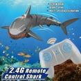 thumbnail image 4 of Juguete de tiburón con control remoto, juguete de tiburón con control remoto Batterysharktoy RC Shark Toy elaborado por expertos, 4 of 9