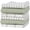 Sage, variant on KAF Home Tiburon Kitchen Towels, Mixed Flat and Wave Terry, 100% Cotton, Set of 6, 18" x 28", Sage