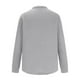 thumbnail image 4 of pstuiky camisas de manga larga para hombre, Camisa de manga larga con cuello alto y cremallera para hombre Tops casuales para hombres l, 4 of 5