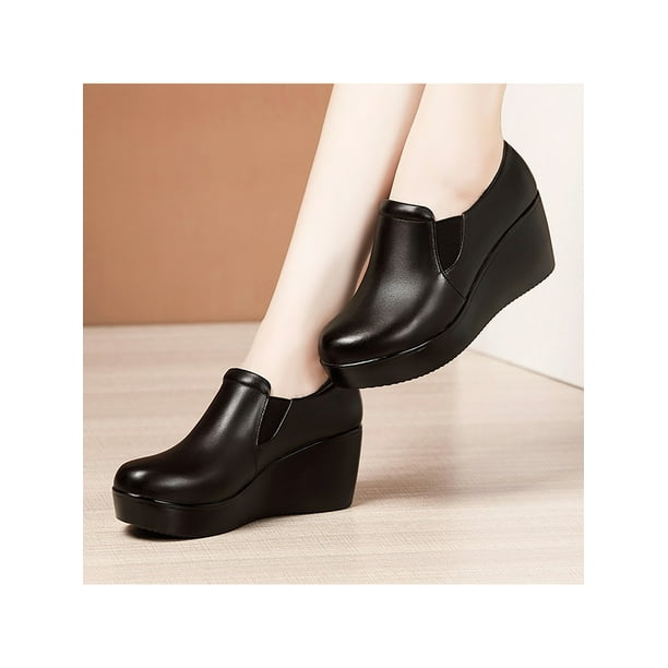 Platform hotsell work shoes