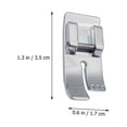 thumbnail image 2 of Miangastore Sewing Machine Press Foot Easy to Install Metal Assorted Color 3 Pcs, 2 of 8