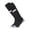 Black1, variant on PLHWHYQ Kids Crew Athletic Socks, Terry Cushioned Warm Football Socks, Breathable Moisture-Wicking Long Sport Socks for Boys Girls, Back To School Red1 7-12 Years