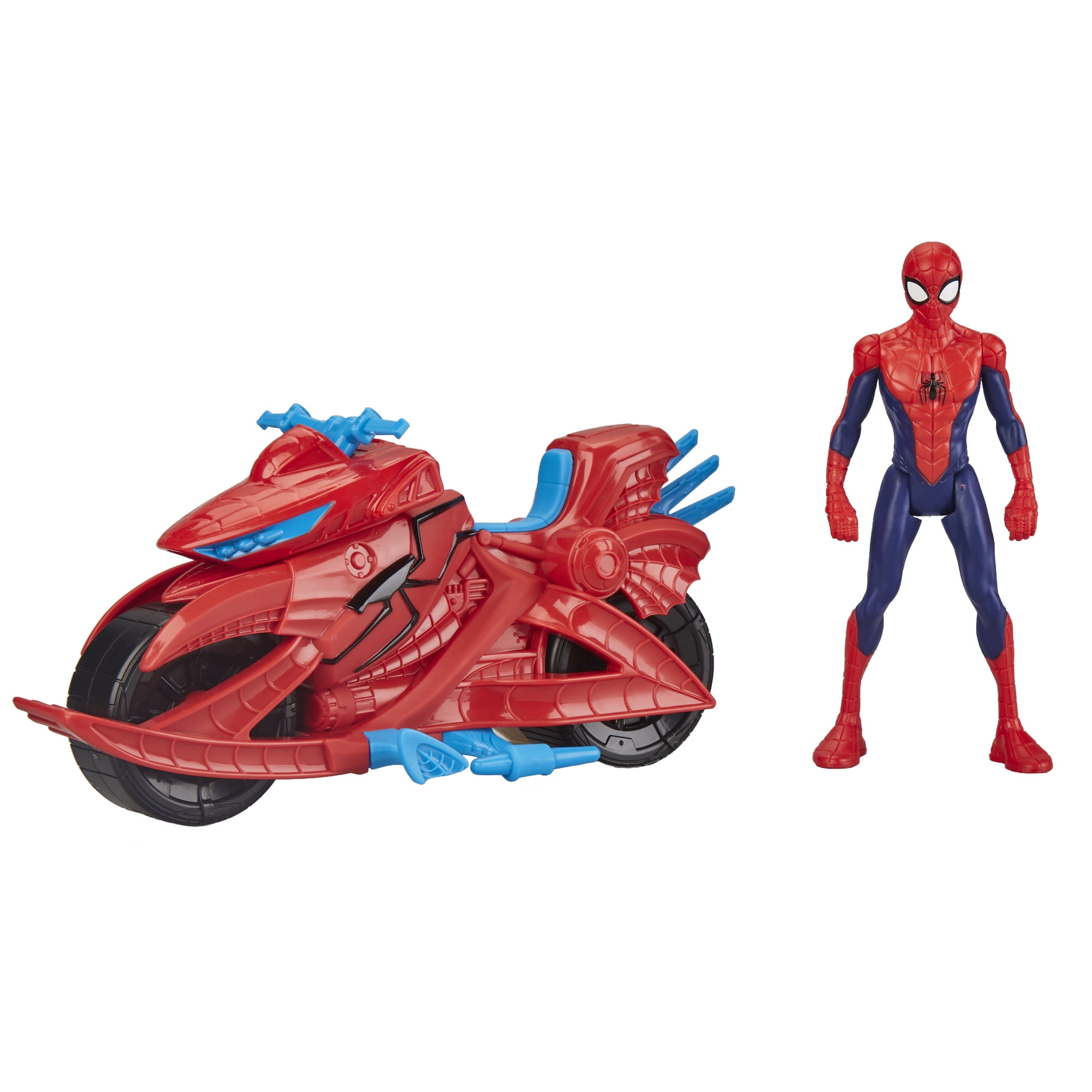 Marvel Spider-Man Titan Hero Series Spider-Man Figure with Spider Cycle Hasbro B9767 