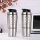 thumbnail image 2 of Stainless Steel Protein Shaker Bottle Leak-Proof, BPA-Free with Mixing Ball & Measurement Markings for Gym & Travel, 2 of 5