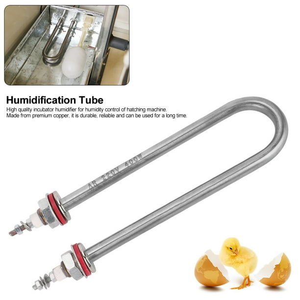 Tubo De Humidificación Duradero Tubo De Humidificación Plateado Resistente Al Desgaste, Tubo De Humidificación De Incubadora, Aves De Corral Para Dispositivo De Incubación De
