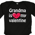 thumbnail image 4 of Inktastic Grandma is My Valentine Boys or Girls Long Sleeve Baby Bodysuit, 4 of 5