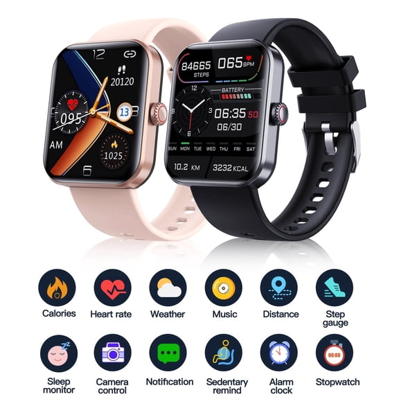 Laatikui F57L Smart Watch Healthy Sports Waterproof Bluetooth call smart reminder