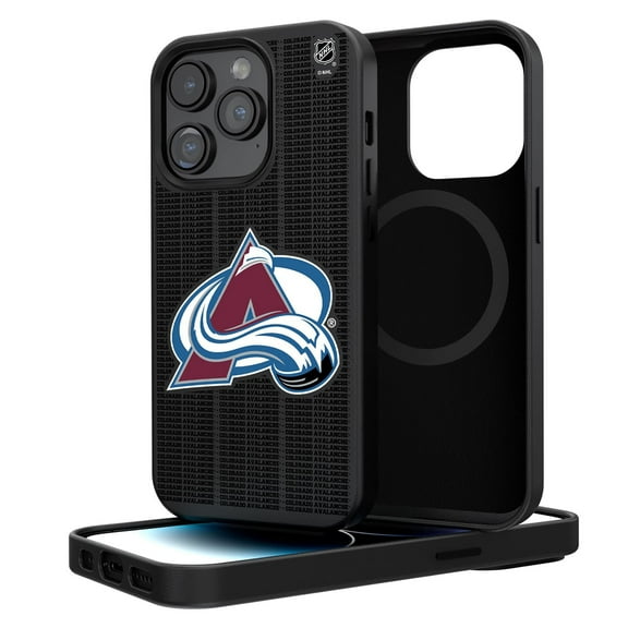 Colorado Avalanche Primary Logo iPhone Magnetic Bump Case