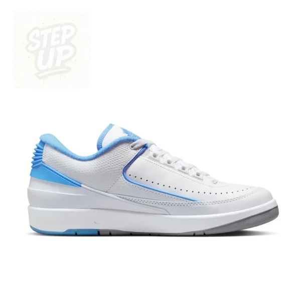 A i r-Jor-dan 2 Retro Low UNC White University Blue DV9956-104 Men's Sneakers New