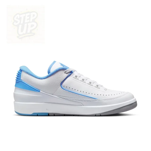 A i r-Jor-dan 2 Retro Low UNC White University Blue DV9956-104 Men's Sneakers New