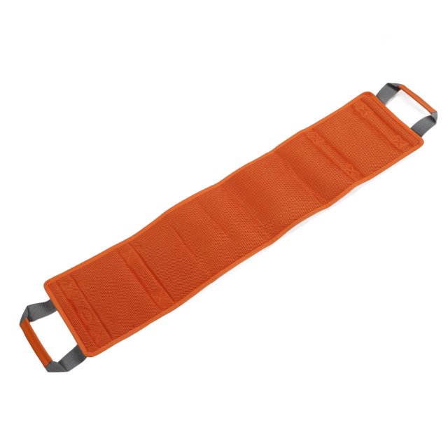 Eslinga De Enfermería Para Transferencia De Cama, Eslinga De Enfermería De Transferencia Portátil, Malla Transpirable, Naranja, Plegable Para Hospitales Para Personas Lesionadas