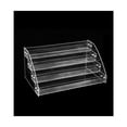 thumbnail image 1 of letairis Nail Polish Display Stand PS Plastic Polishes Bottles Desktop Storage Holder Space Saving Showing Shelf Multifunction Rack 4 Layer, 1 of 6