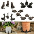 thumbnail image 2 of 3Pcs/Set Plant Pot Feet Cat Dog Design Flower Pot Risers Holders Stand Holder, 2 of 6