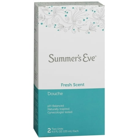 Summer's Eve Douche, Fresh Scent 2 ea (Best All Natural Douche)