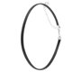 thumbnail image 4 of 10 collares negros para mujer: collar ajustable de cuero sintético, joyería gótica, regalo, gargantilla de moda, decoración para el cuello., 4 of 6