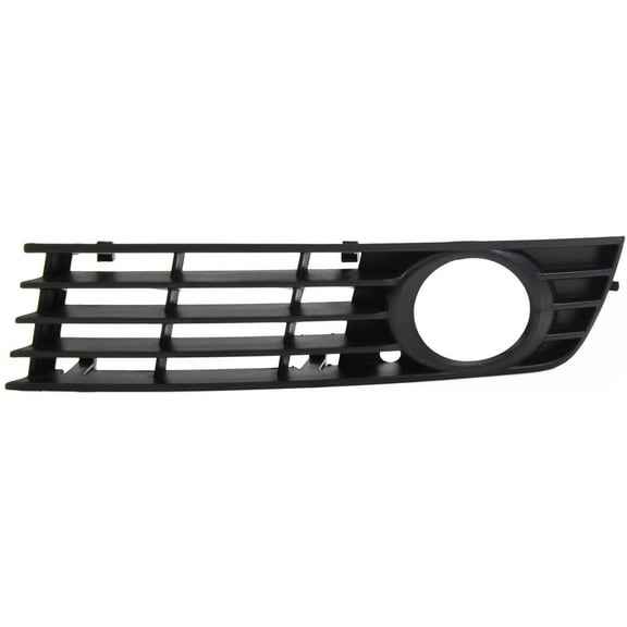 Fog Light Trim Compatible with 2002-2005 Audi A4 2004-2005 S4 Front, Left Driver Paint to Match