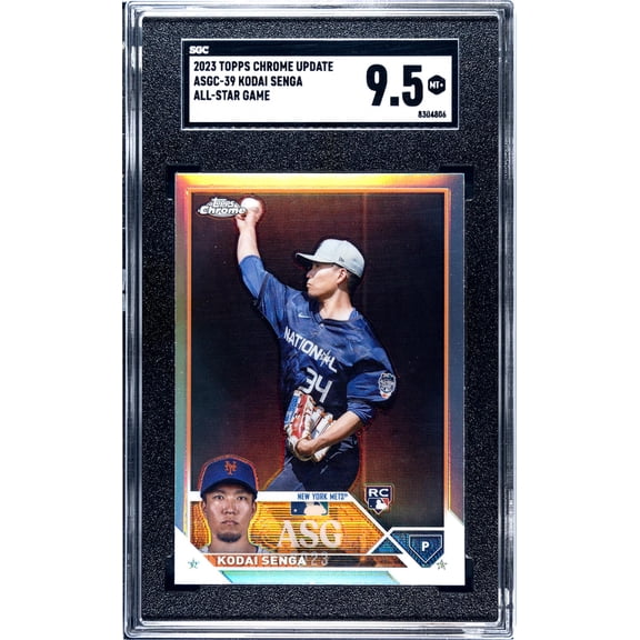 2023 Topps Chrome Update All-Star Game Kodai Senga #ASGC-39 RC SGC 9.5
