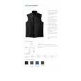 thumbnail image 2 of Port Authority J709 Puffy Vest - Mediterranean Blue/Black - Small, 2 of 2