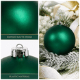 thumbnail image 5 of Set of 1 Christmas Ornament Ball for Christmas Tree, 4.72 Inch Large Hanging Ornament for Home Holiday Display Xmas Party Fireplace Stair Wreath Indoor Decorations, 5 of 7
