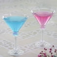 thumbnail image 6 of 6-Piece Disposable Plastic Cocktail Glasses Set, Tall Transparent Party Cups for Desserts and Drinks, Ideal for Holiday Celebrations and Entertaining Guests | Black KTFgvq, 6 of 8