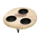 thumbnail image 4 of Portavelas de madera rústica, portavelas decorativo de 5,9x5,9x2,7 pulgadas para estudio y Bar multiusos, 4 of 9