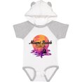 thumbnail image 3 of Inktastic Miami Beach Florida Vacation Sunset Girls Baby Bodysuit, 3 of 5