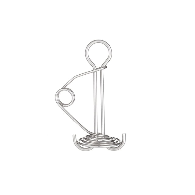 Soidarity Paquete de 10 hebilla de cuerda para tienda de campaña, estacas para toldo de acero inoxidable, clavija portátil para acampar al aire libre, carpas Soidarity OD028531-01