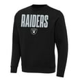 thumbnail image 2 of Men's Antigua  Black Las Vegas Raiders Victory Sweatshirt, 2 of 3