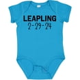 thumbnail image 3 of Inktastic Leapling- 2-29-24- Leap Year Boys or Girls Baby Bodysuit, 3 of 5