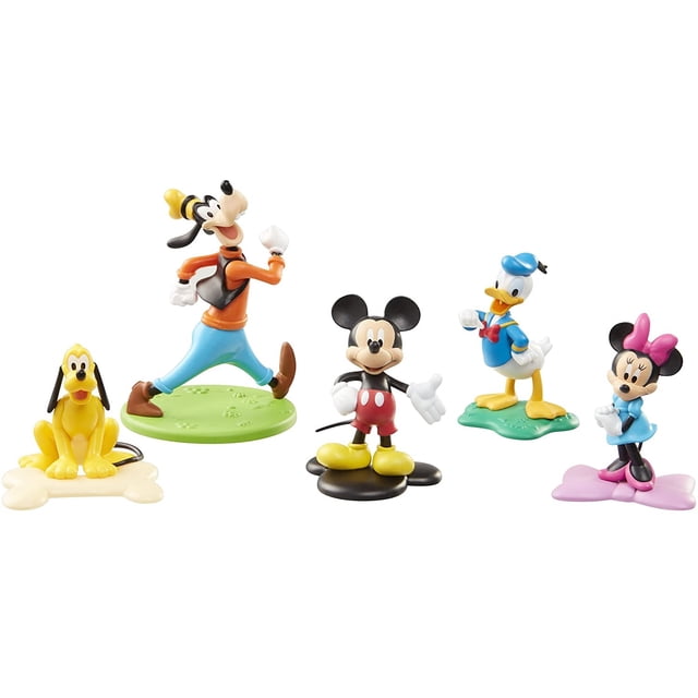 Mickey y Sus Amigos Set de 5 Figuras de Colección 90 Aniversario Ruz 858
