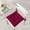 Wine Red, variant on Lomyolo Chair Cushions for Kitchen Chairs 1 Pack Seat Cushion Chair Pads for Dining Patio Home Office Soft Comfort Velvet Square Wine Red 15.5"x15.5"x 4"