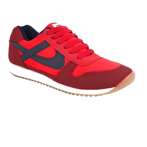 Tenis Hombre Caballero Panam Textil Rojo Casuales rojo 28 Panam 126C43