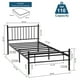 thumbnail image 4 of Cama Individual de Metal, Color Negro (Sin Colchón, 197*99cm), 4 of 6