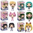 thumbnail image 2 of FUNKO POP Serie Sailor Moon Sailor Luna Moon 89 Chibi 295 Plutón 296 Urano 297 Neptuno 298 Saturno 299 Sailor Neptune Regalo, 2 of 5