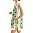 thumbnail image 2 of Short Sets Women 2 Piece Outfits Summer Crew Neck Tank Top and Shorts Set Sleeveless Cute Matching Sets Lounge Wear Green XL, 2 of 7