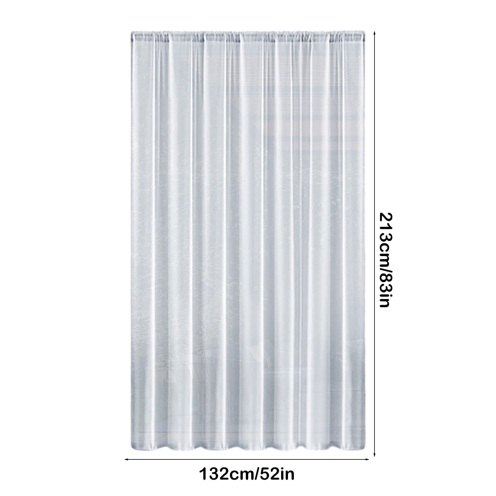 TaTaai 5Pcs Outdoor Curtains for Patio Waterproof Weatherproof, UV and Fade Resistant Outside Curtains for Gazebo, Front Porch, Pergola, Sun Blocking Privacy Curtain
