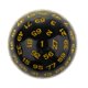 thumbnail image 1 of Dados Acrílicos De Múltiples Caras Para Tablero De Mesa Juego De Rol Bar Club Amarillo Sunnimix Bola de juego de dados poliédricos, 1 of 8