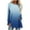 Blue, variant on cfhntfmh Oversized Tops for Women Fashion Printed Crewneck Long Sleeve Pullover Tops Fall Loose Casual Tunic Shirts