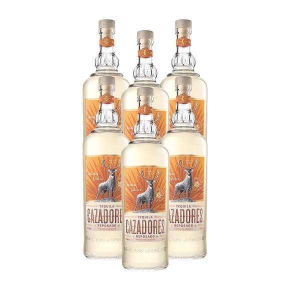 Pack De 6 Tequila Cazadores Reposado 950Ml