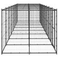 thumbnail image 2 of vidaXL Outdoor Dog Kennel Steel 19.36 m², 2 of 4