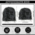 thumbnail image 2 of 1Piece Knitted Beanie Fuzzy Winter Hats Thick Warm Beanies Snow Knit Cap Skull for Women Men, 2 of 6