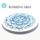 thumbnail image 4 of Juego de 4 fundas eléctricas Robbins Aria para estufa, diseño mandala azul, 4 of 6