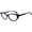 striped blue, variant on KKO171 414 Women's Stiped Blue Full Rim Eyeglasses