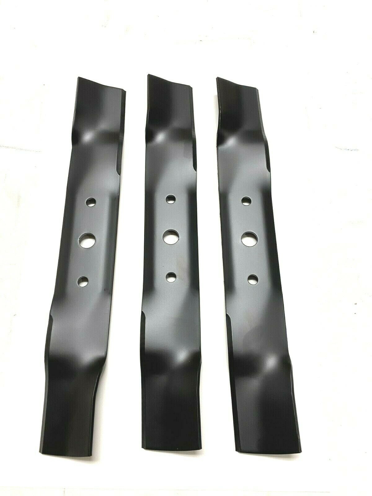 Details about   3PK Lawn Mower Blades for John Deere 48 Cut L120 L130 GX20250 GY20568 