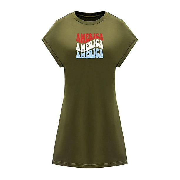 Vestido corto de verano para mujer, minivestido formal de primavera para caminar en la calle y vacaciones , SG