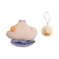 thumbnail image 3 of 7 Inch Desk Goose Outfits, Soft Cloud Pattern Outfit, Gentle Airy Style Clothes For Household Desktop Goose Ornament (B#1), 3 of 7