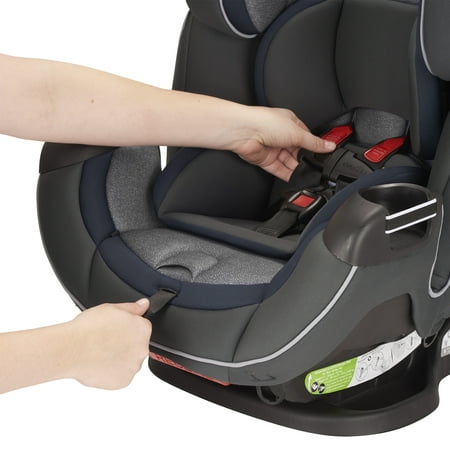 Evenflo Symphony Elite All-in-One Convertible Car Seat, Solid Print Gray